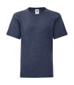 Kinder T-shirt Fruit of the Loom 61-023-0 Iconic Heather Navy